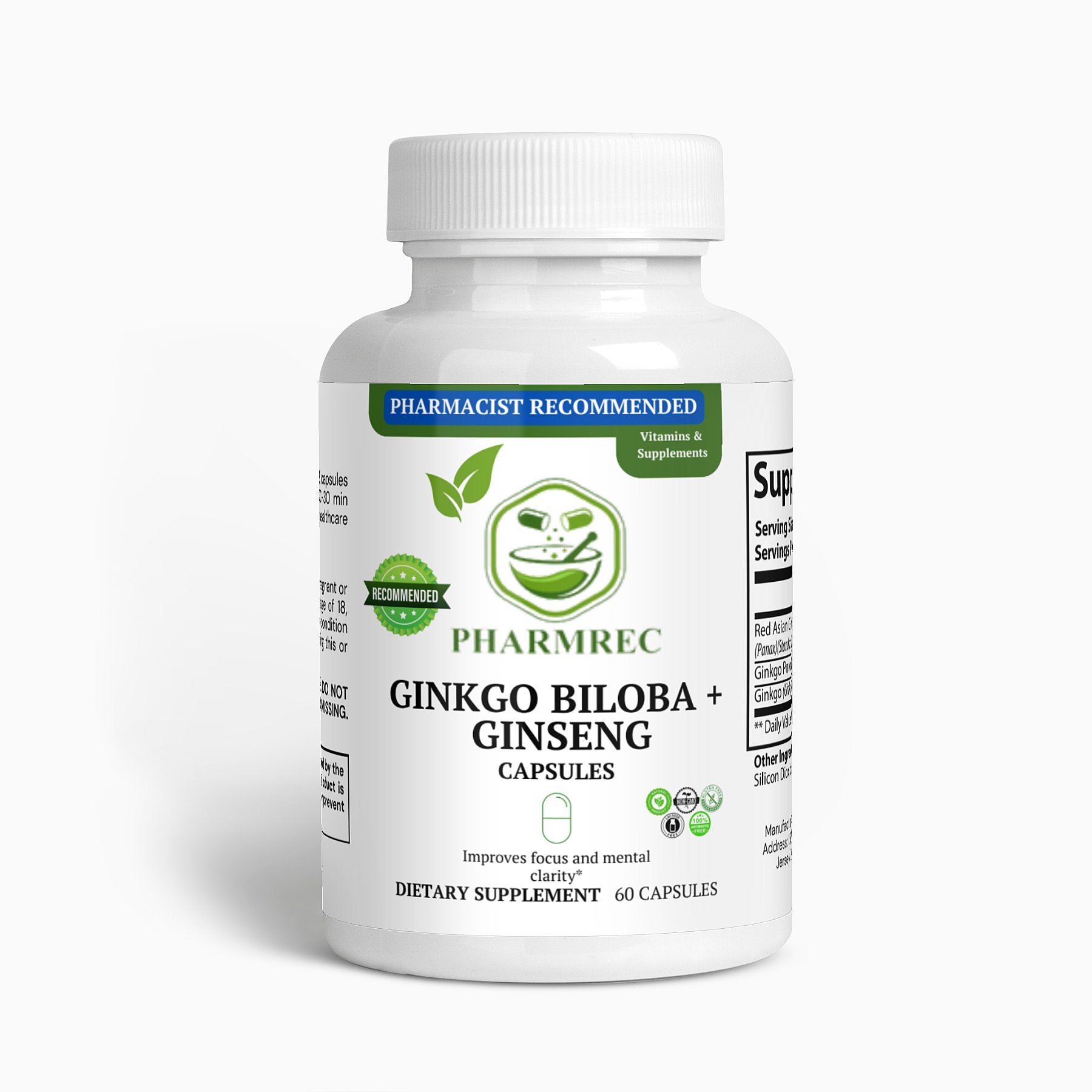 Ginkgo Biloba + Ginseng